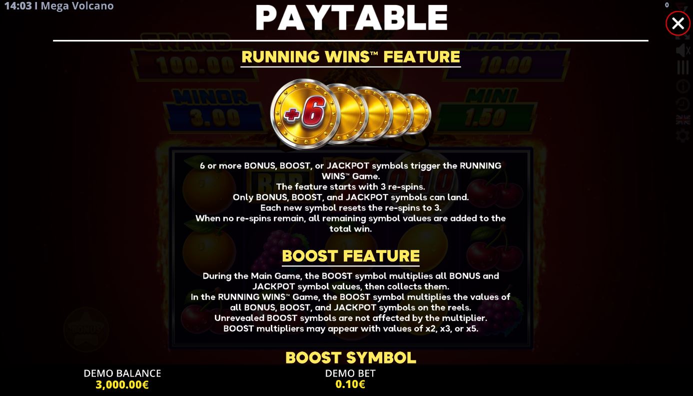 Bonuses and symbols