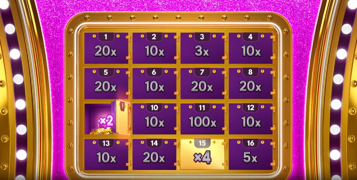 Paytable and winning combinations