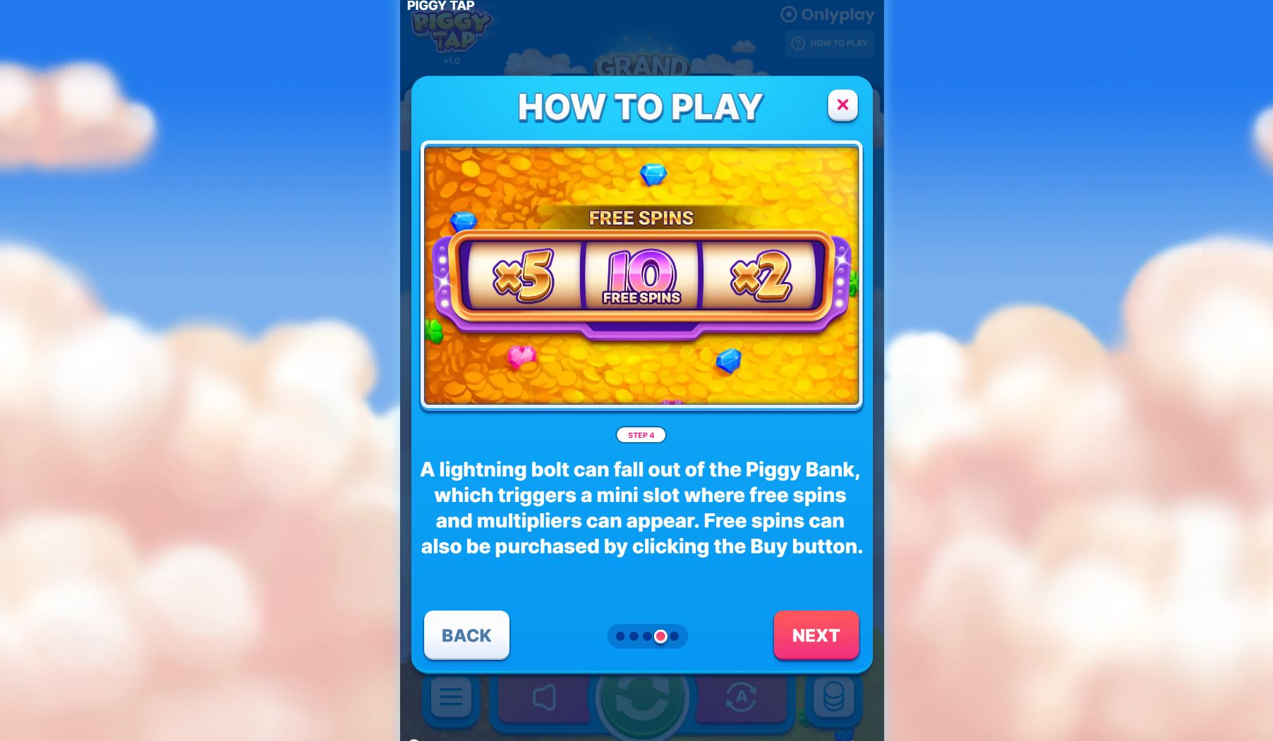 Paytable and winning combinations