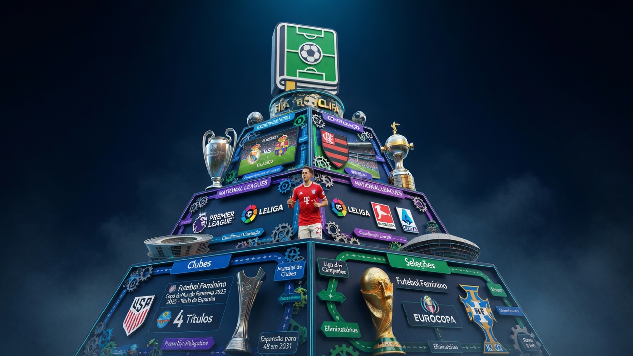 Como se organizam as competições que movem o calendário do futebol Como se organizam as competições que movem o calendário do futebol